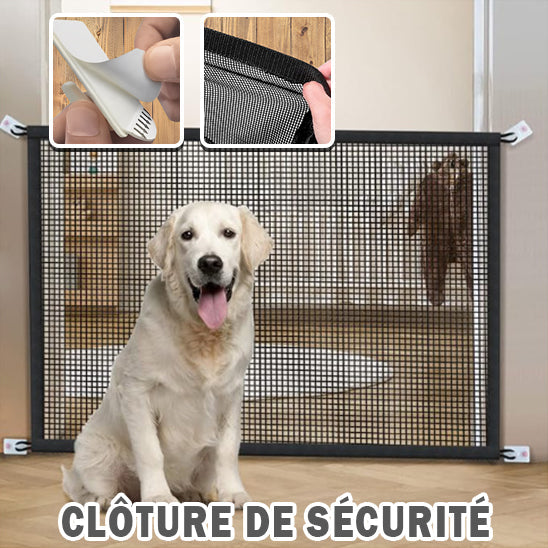 Barriere de sécurioté chien